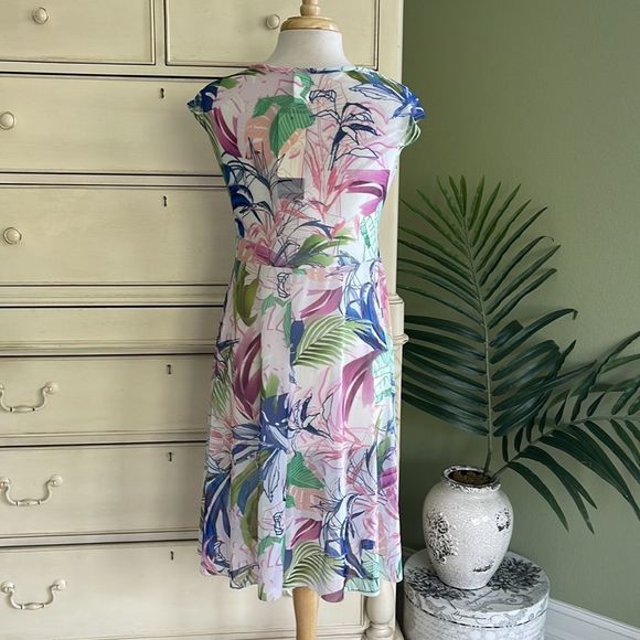 Gottex Profile Swimsuit Multi Color Cover up size M - Picture 2 of 7